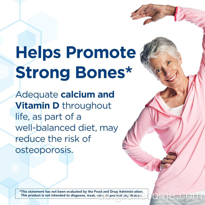 Shecome Calcium Magnesium Vitamin D3 Tabletten Knochengesundheit